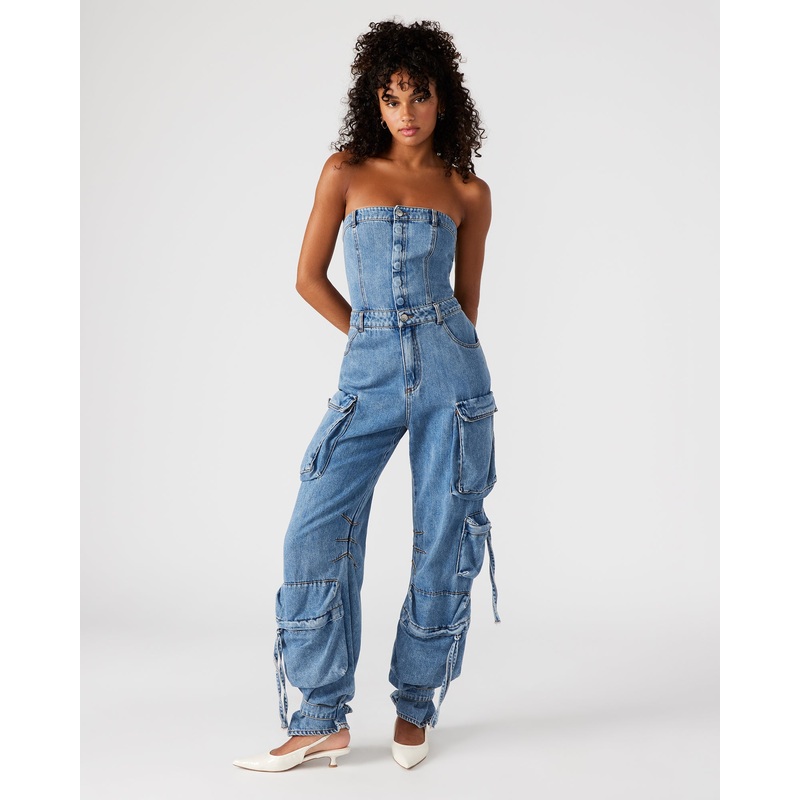 DUO DENIM JUMPSUIT