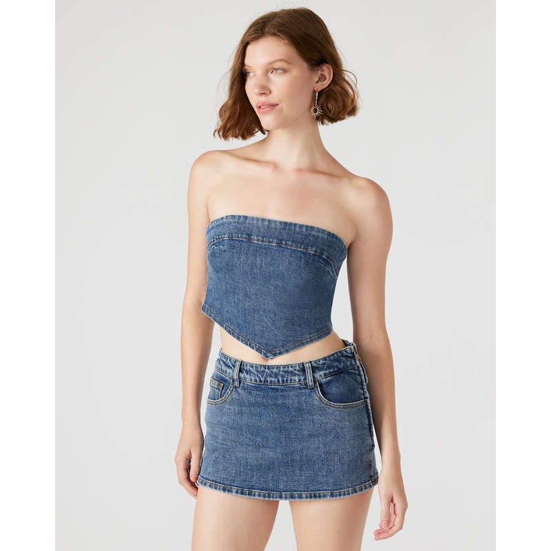 SURI DENIM TOP