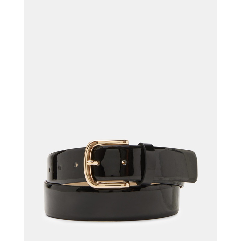 CLASSIC PATENT BELT BLACK