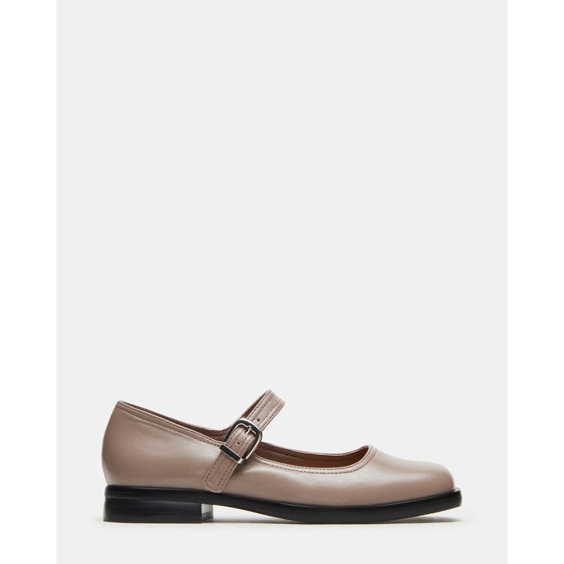 DELANCY TAUPE LEATHER