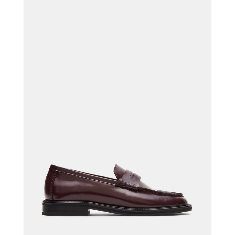 MADISON BURGUNDY BOX LEATHER