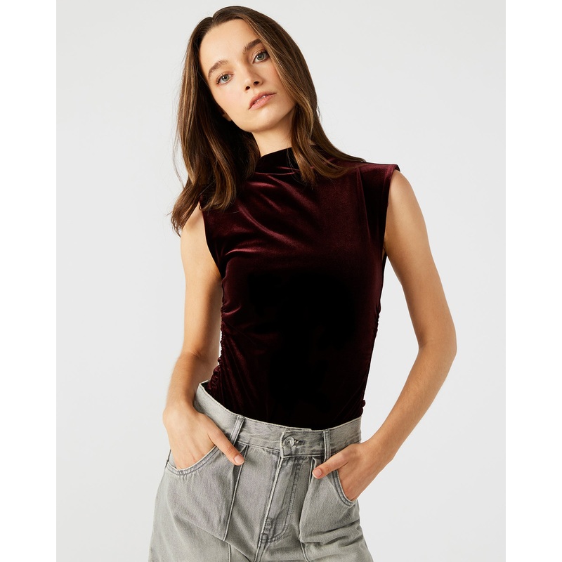 NIKOLA BODYSUIT WINE