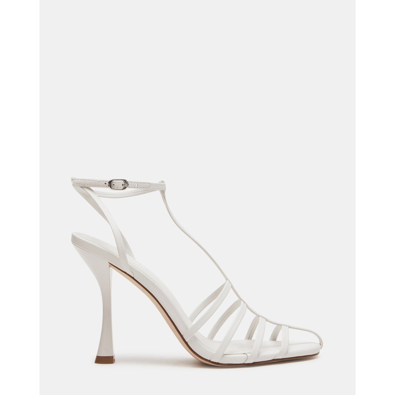 TILDAH WHITE LEATHER