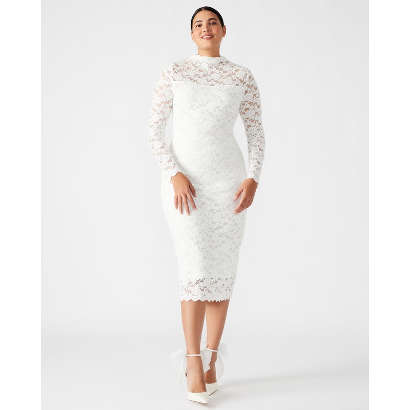 VIVIENNE LACE DRESS IVORY