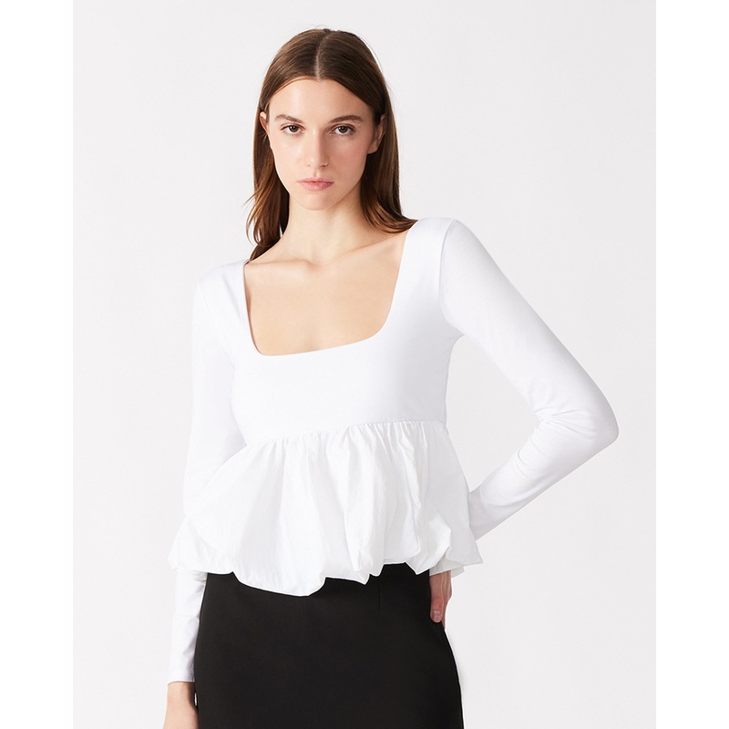 AVIELLE TOP WHITE