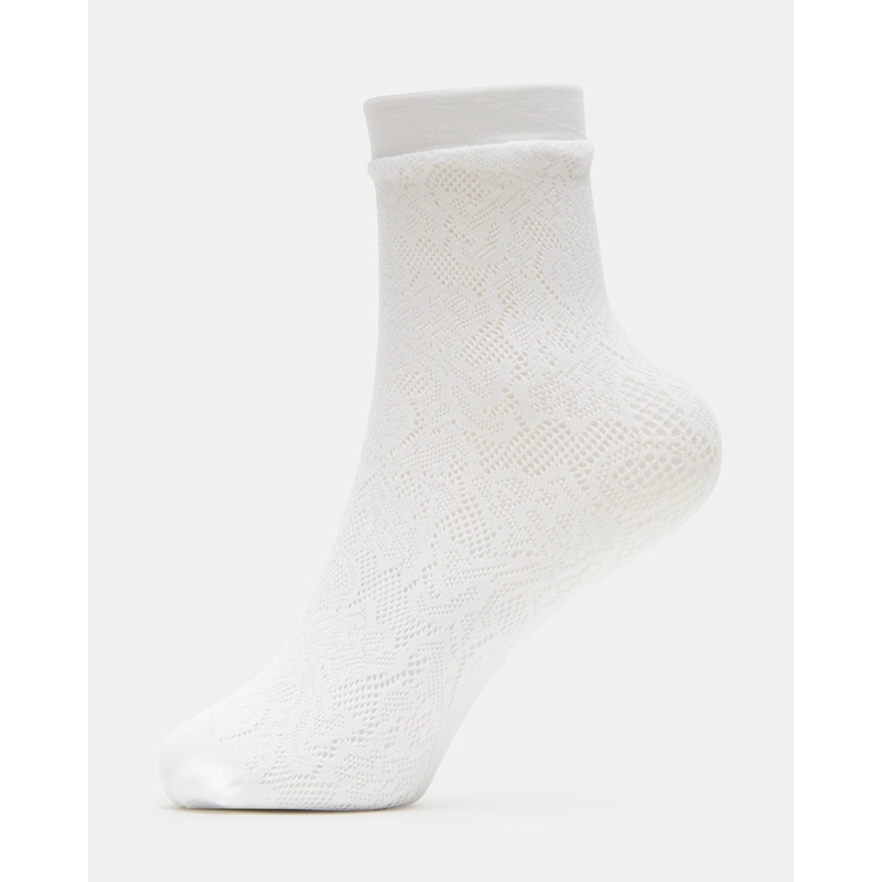 RICH SOCKS WHITE