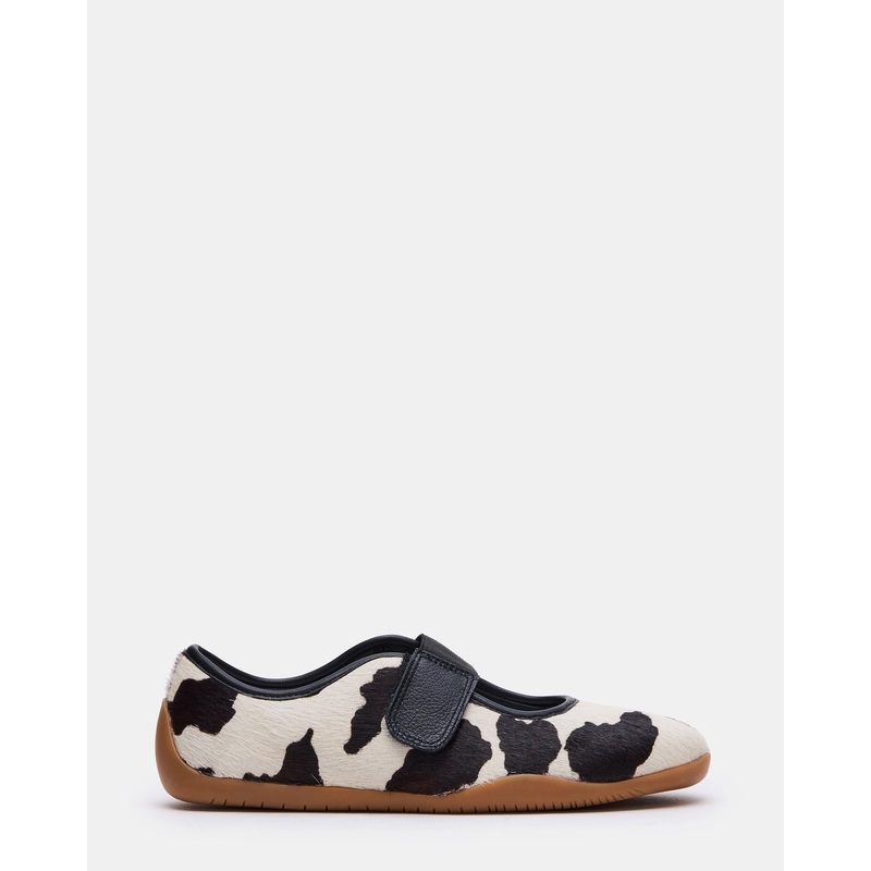SCOOTER BLACK COW PRINT