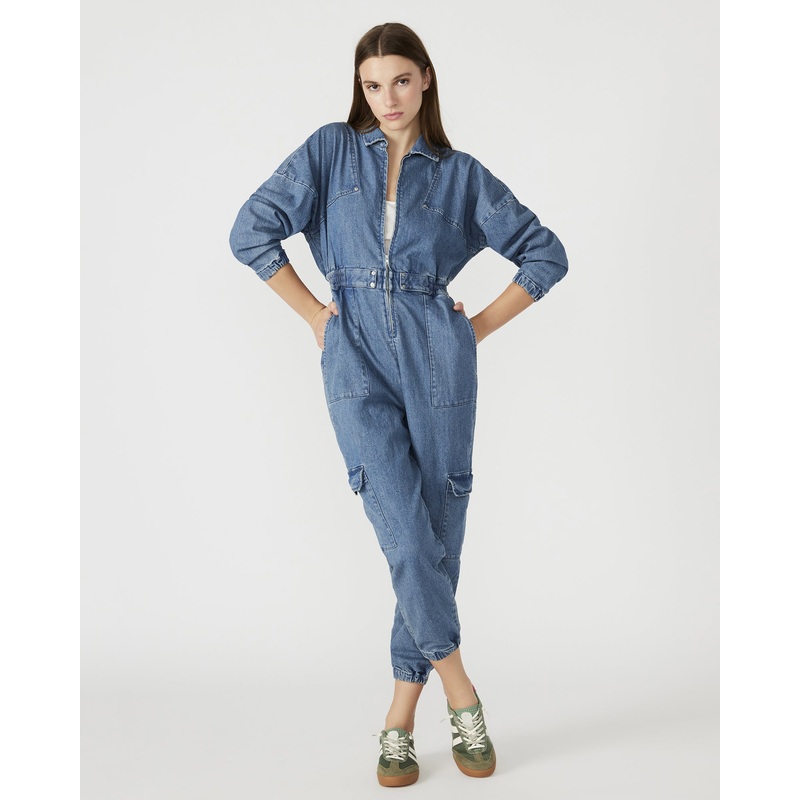 TRISTA DENIM JUMPSUIT