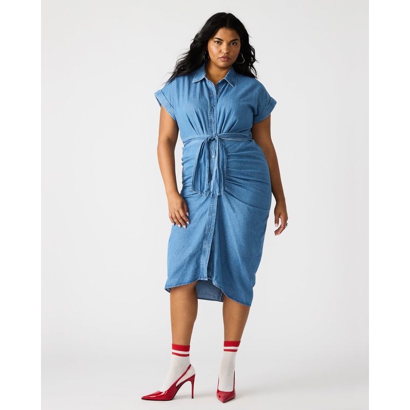 TORI DENIM DRESS