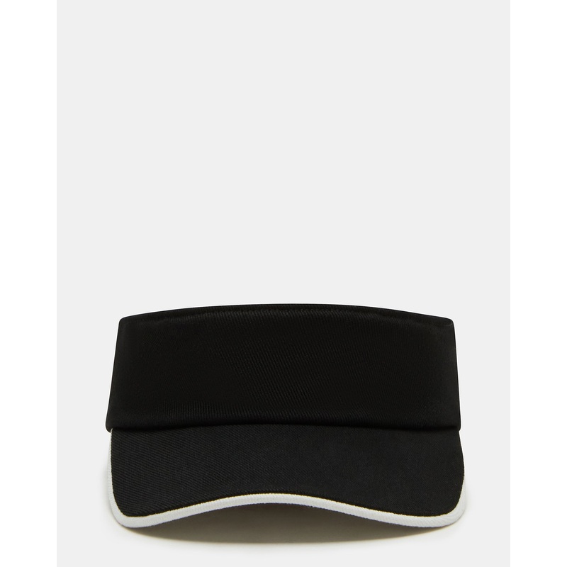 EMBROIDERED VISOR BLACK