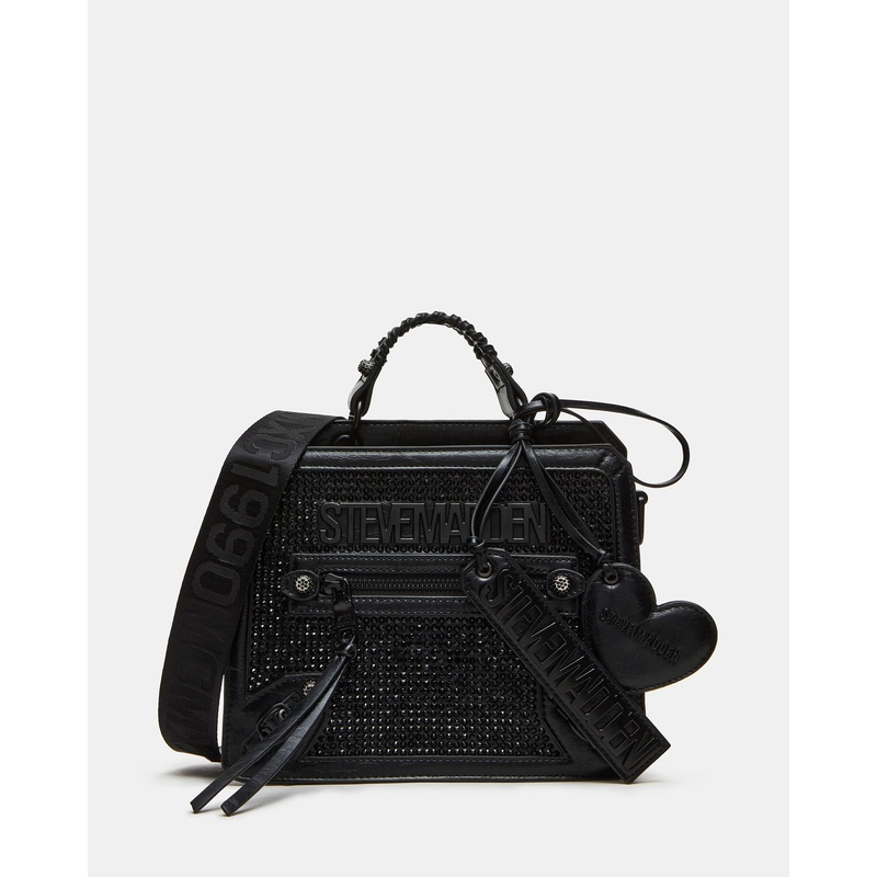 EVELYN CHARMS BAG BLACK/BLACK