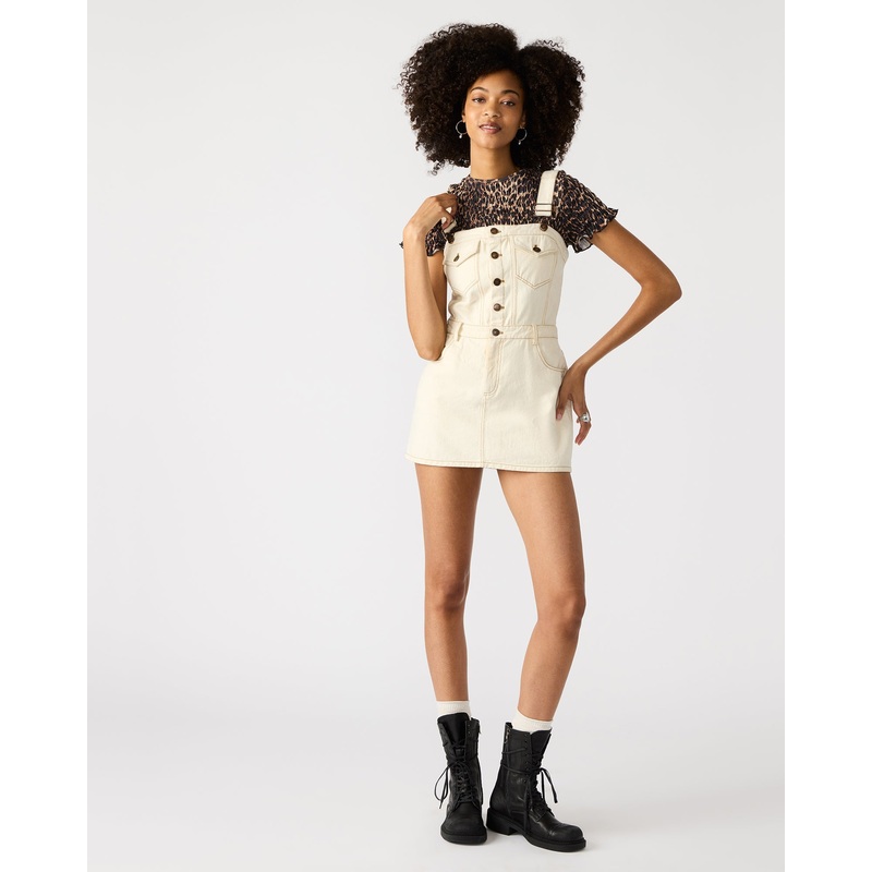 LAKE DENIM DRESS CREAM
