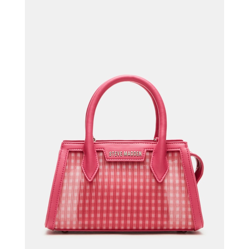 PEACHY BAG RED GINGHAM