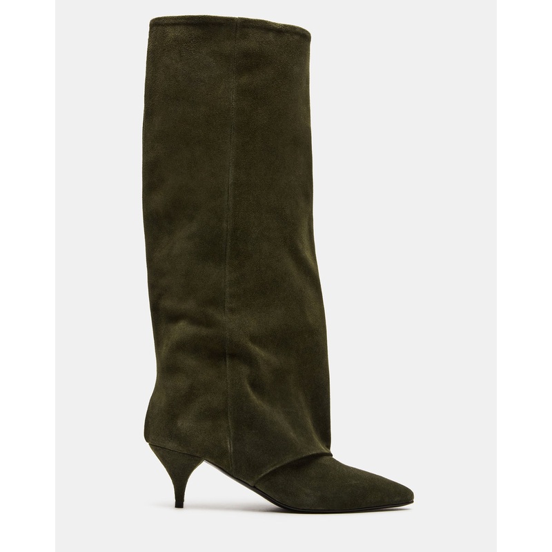 SHAI OLIVE SUEDE