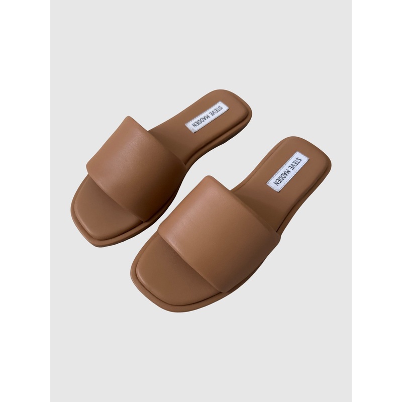 CLYDE FLAT SANDALS TAN – SM REBOOTED