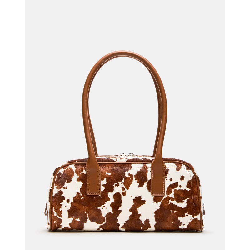 ANISE BAG BROWN COW PRINT