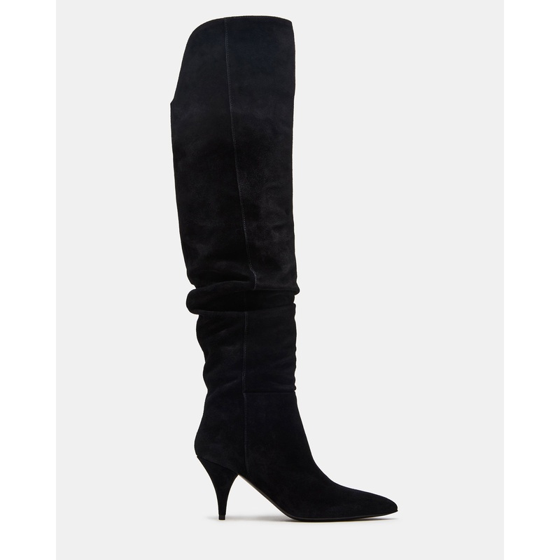 LINGER BLACK SUEDE