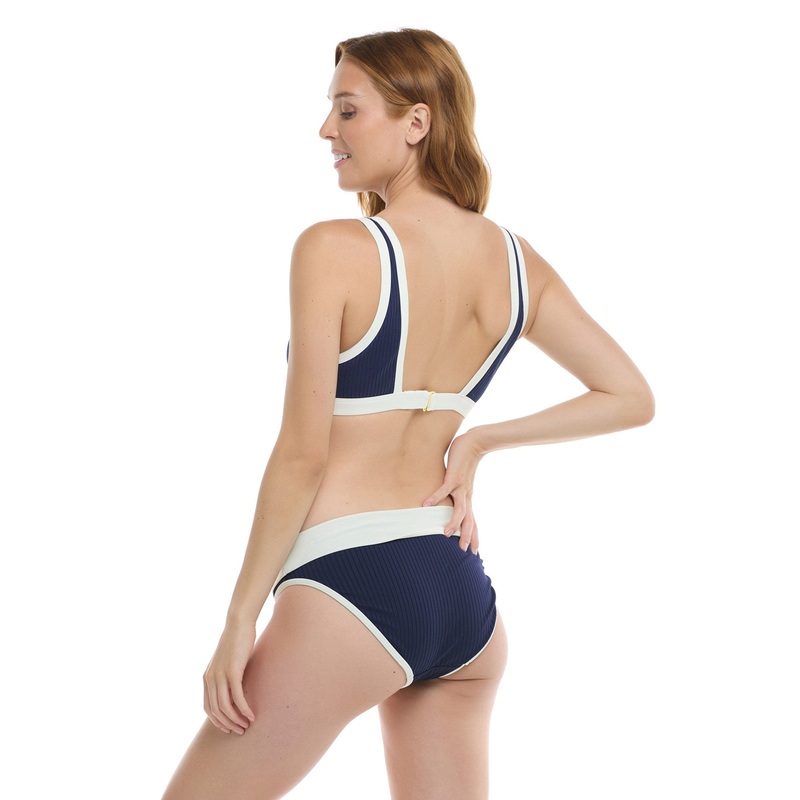 Mid Waist Fold Over Bottom – MAU LOA (Tanzanite)