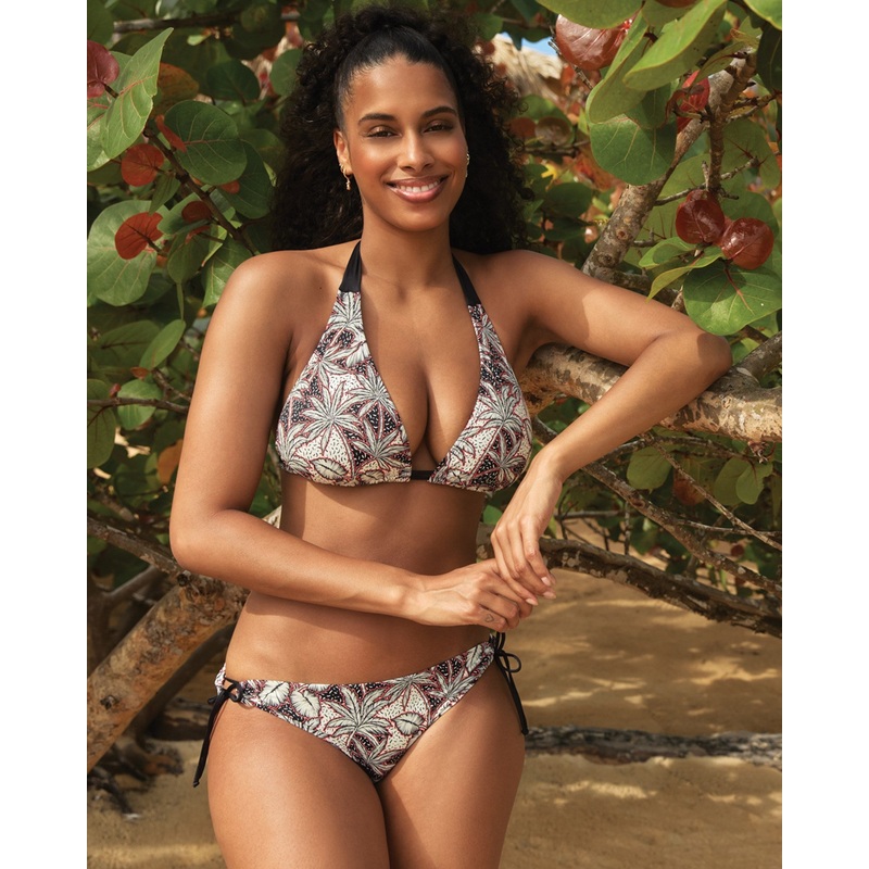 Celeste D Cup Top – JUNGLE NIGHTS-Black