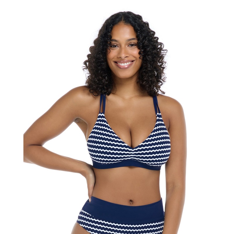 Sarah D, DD, E & F Cup Top – BREAKING WAVES