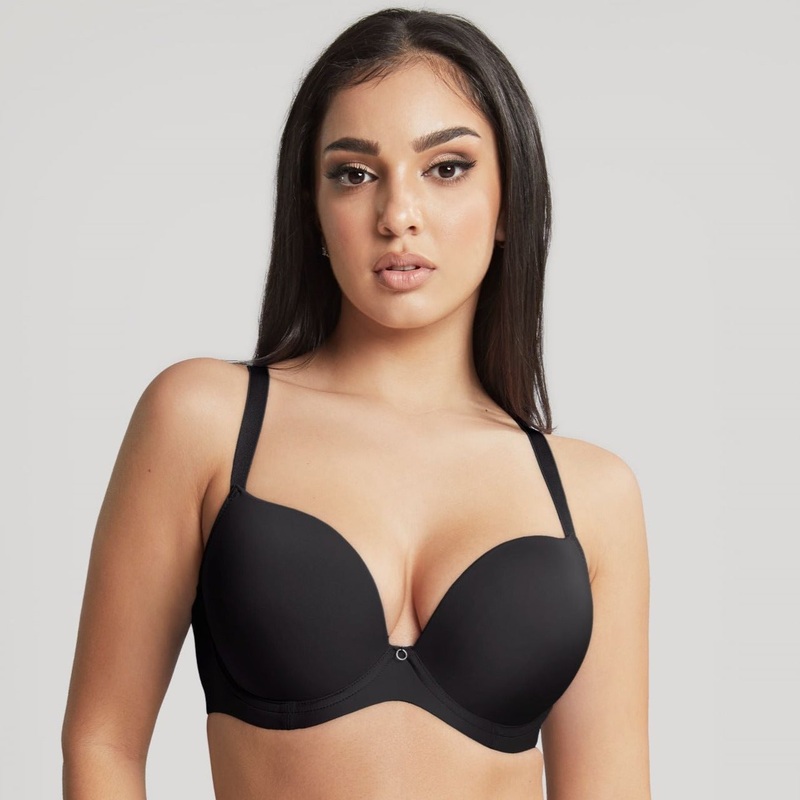 Faith Moulded Plunge Bra – 10666 – Noir