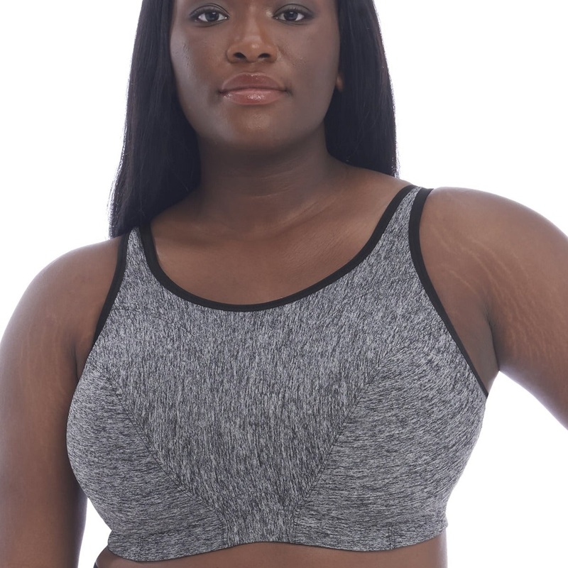 Goddess Wirefree Sports Bra – GD6913 – Pewter
