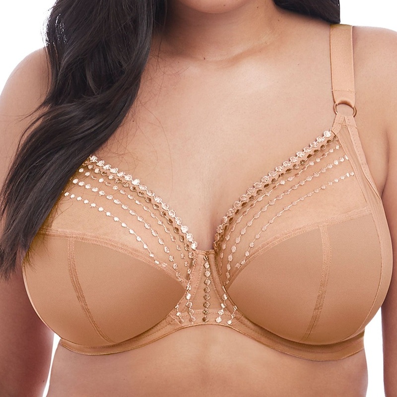 Matilda Underwire Plunge Bra – EL8900 – Cafe Au Lait