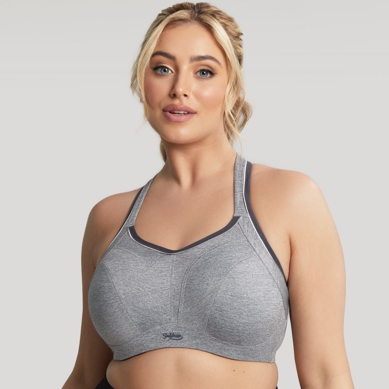 Non-Padded Sports Bra – 9441 – Charcoal