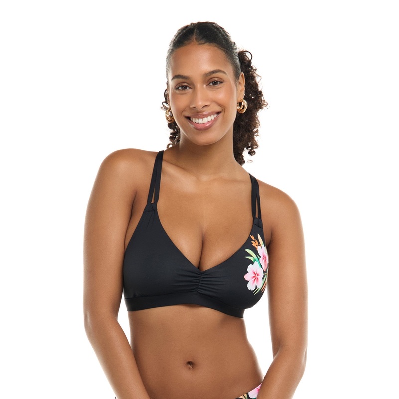 Sarah D, DD, E & F Cup Top – PLUMERIA
