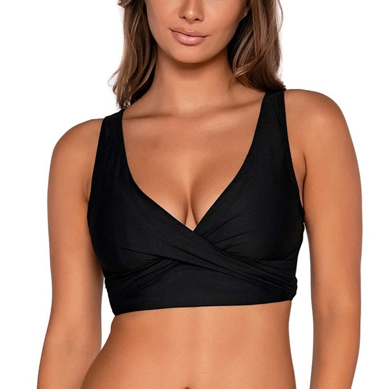 Elsie Swim Top – 523 – Black