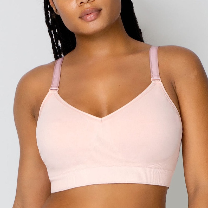 Smooth Seamless Comfort Wireless Bra – 1331 – Blushing Rose