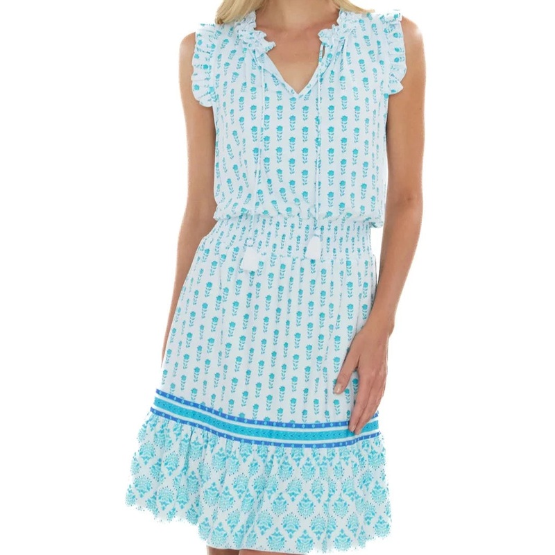 Amalfi Coast Coverluxe Smocked Waist Dress – 169-AC-1009