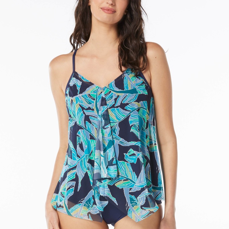 Seaglass Palm Kerry Tankini – H2D893 – Admiral