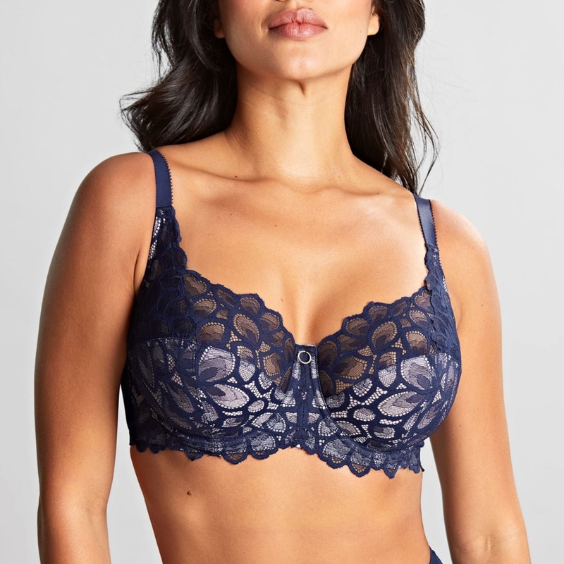 Allure Full Cup Bra – 10765 – Navy