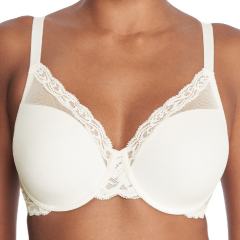 Feathers Full Figure Underwire Bra – 741299 – Ivory