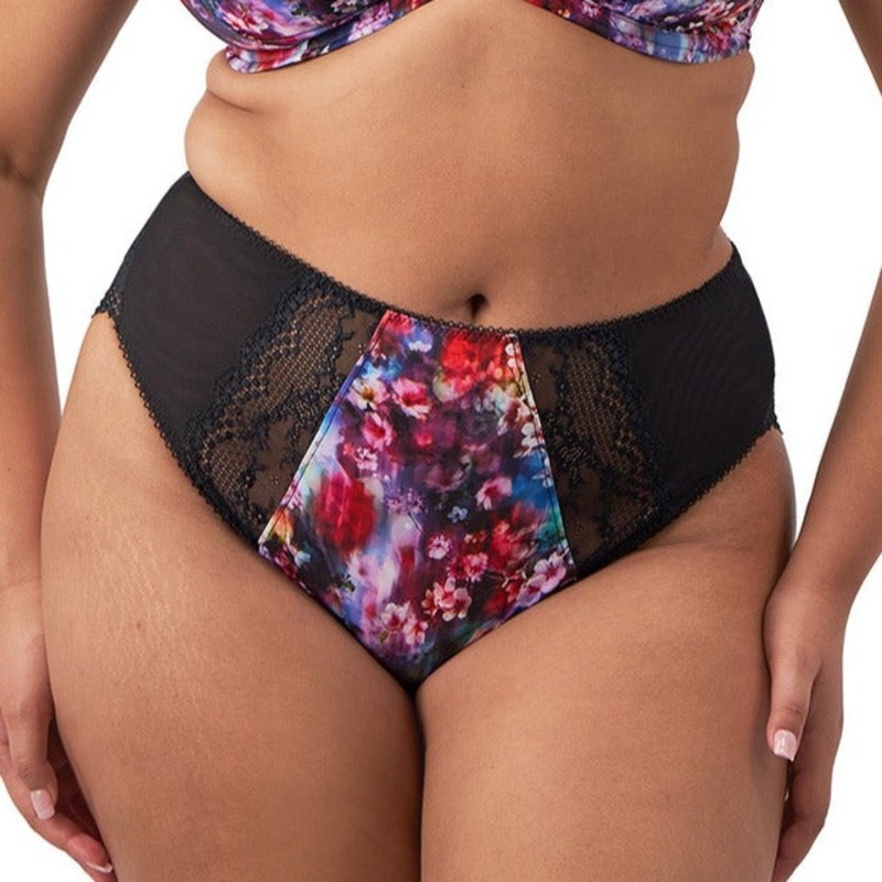 Lucie High Leg Brief – EL4498 – Cherry Blossom