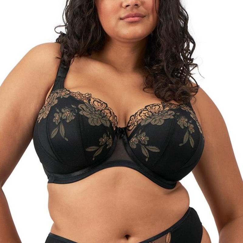 Teagan Underwire Padded Half Cup Bra – EL302615