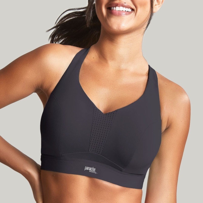 Ultra Perform Non Padded Wired Sports Bra – 5022 – Black