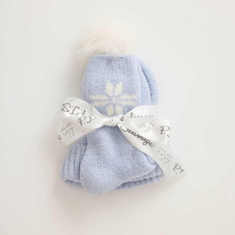 Aprs All Day Beanie & Sock Gift Set – RQAAST – Blue Whisper