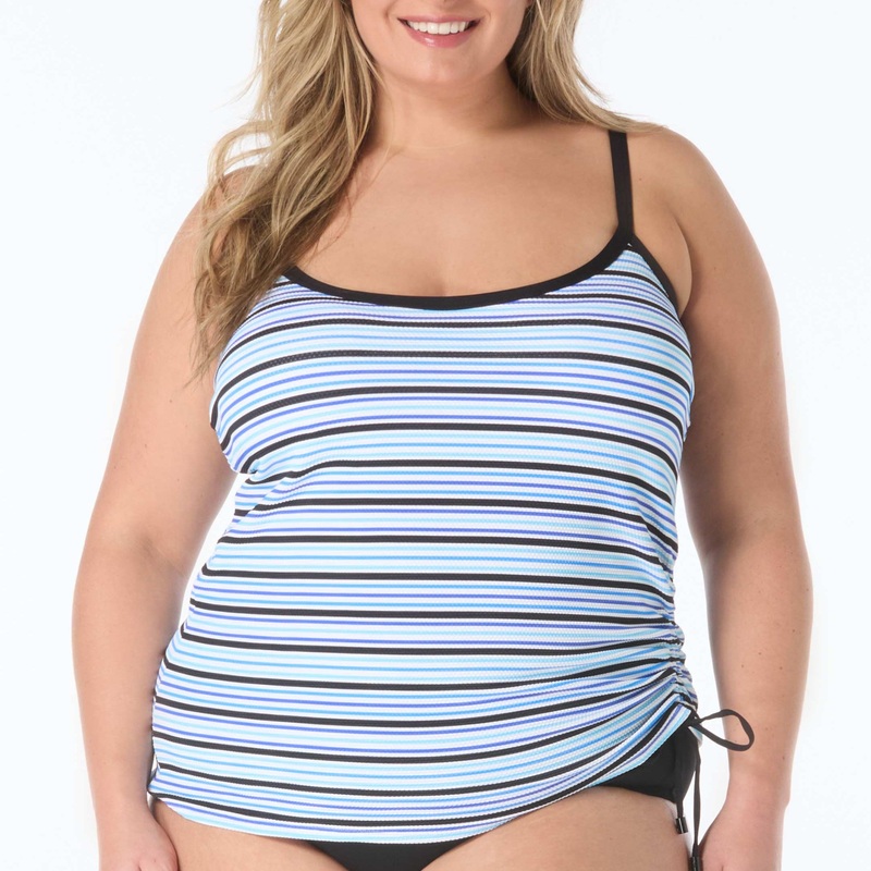 Bridget Underwire Plus Tankini – HW6A382 – Resort Stripe