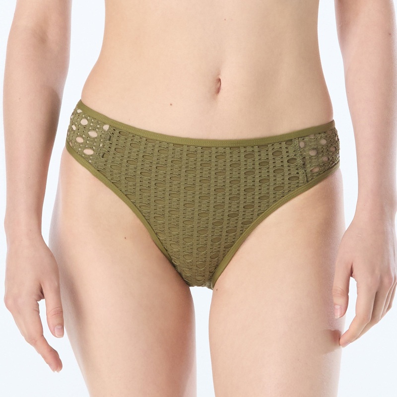 Crochet Bikini Bottom – C21967 – Olive