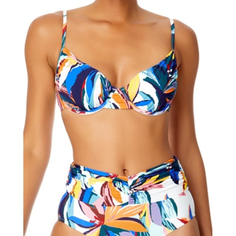 Shirred Underwire Bikini Top – 25MT14515 – Riveria Floral