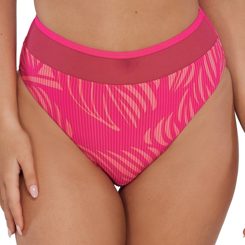 Annie High Waist – 324B – Blushing Palms Sandbar Rib