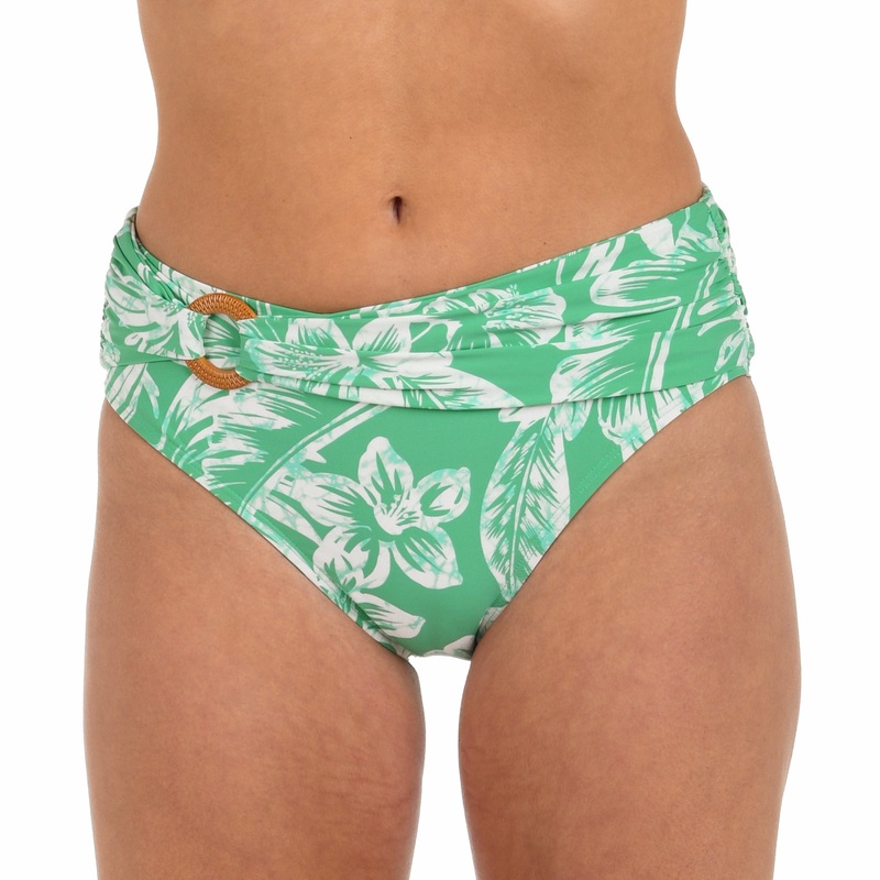 Batiki Mid-Waist Twist Front Bottom – LB5ND99 – Eucalyptus