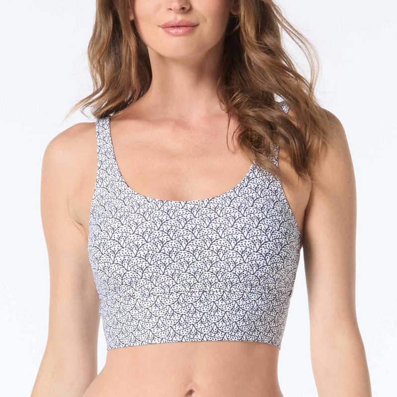 Empower Crop Top – H9G324 – Samoan Floral