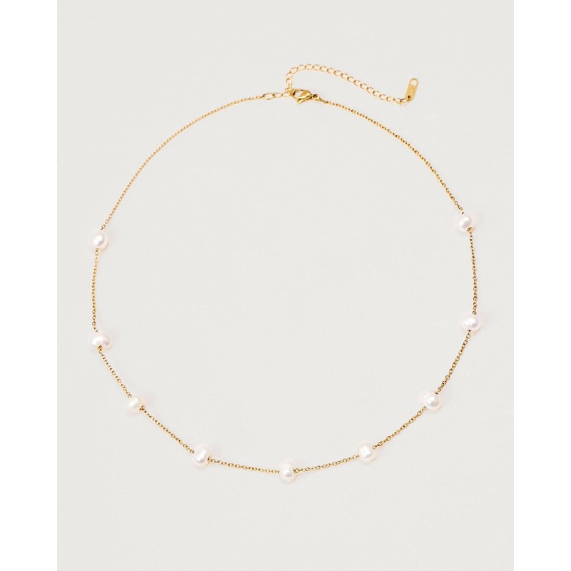 The Pearl Cable Chain Necklace