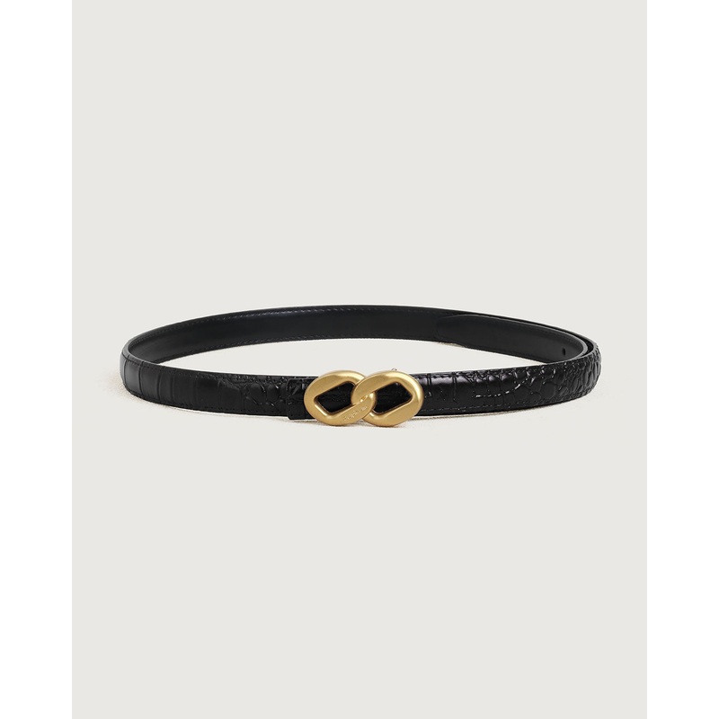 PU Leather Metal Buckle Belt