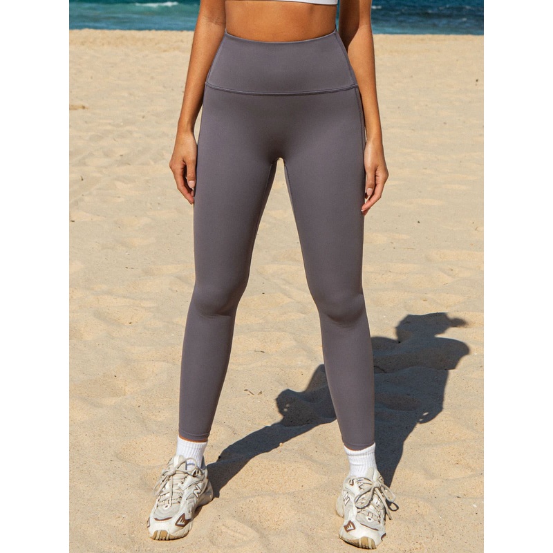 Grey High Waisted Quick-drying Leggings