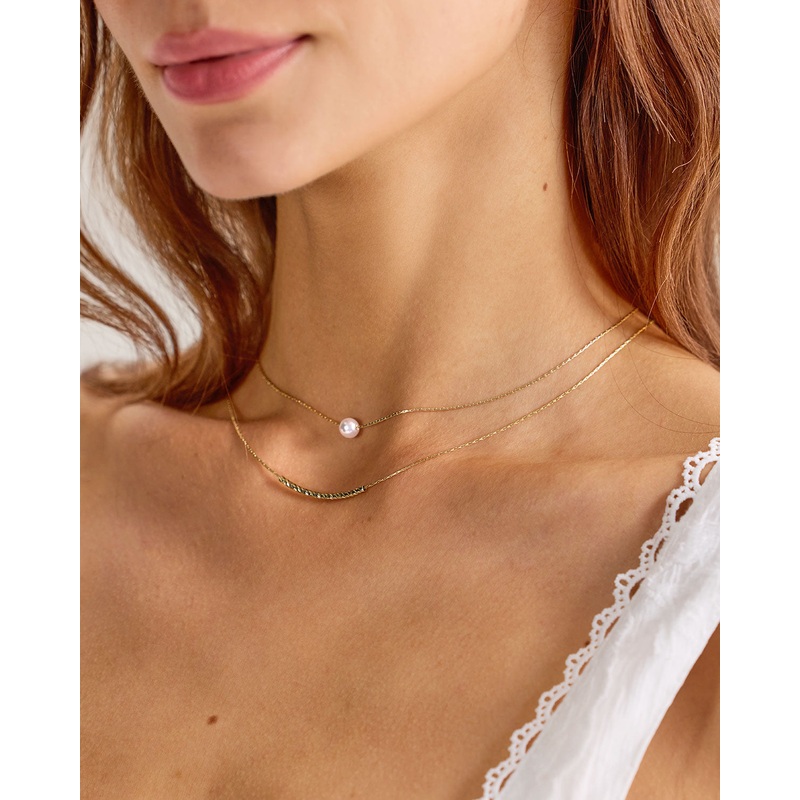Pearl Double Necklace
