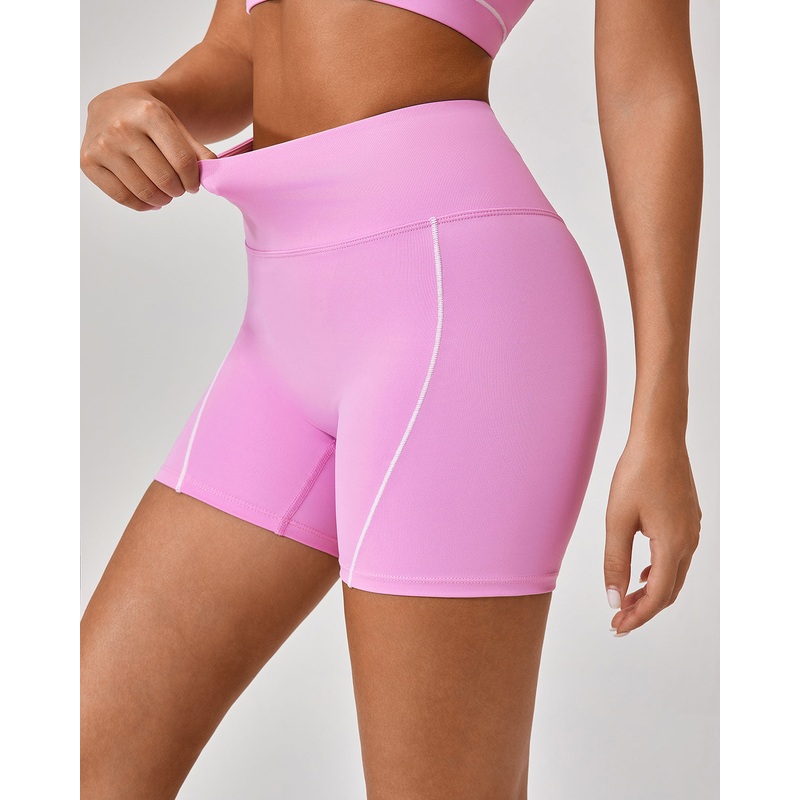 Pink High Stretch Yoga Pants